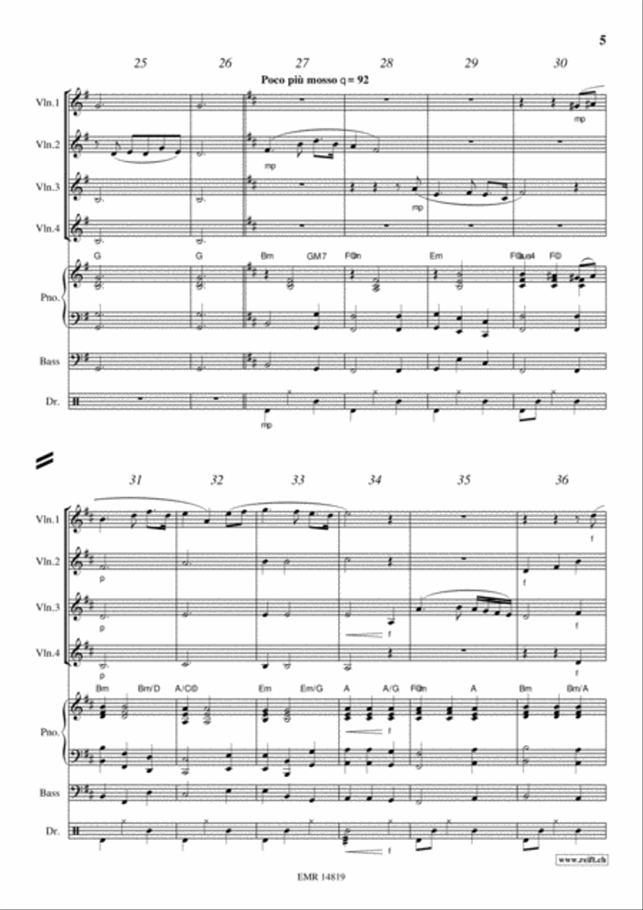 The Last Rose Of Summer Violin scores gallery preview page 5