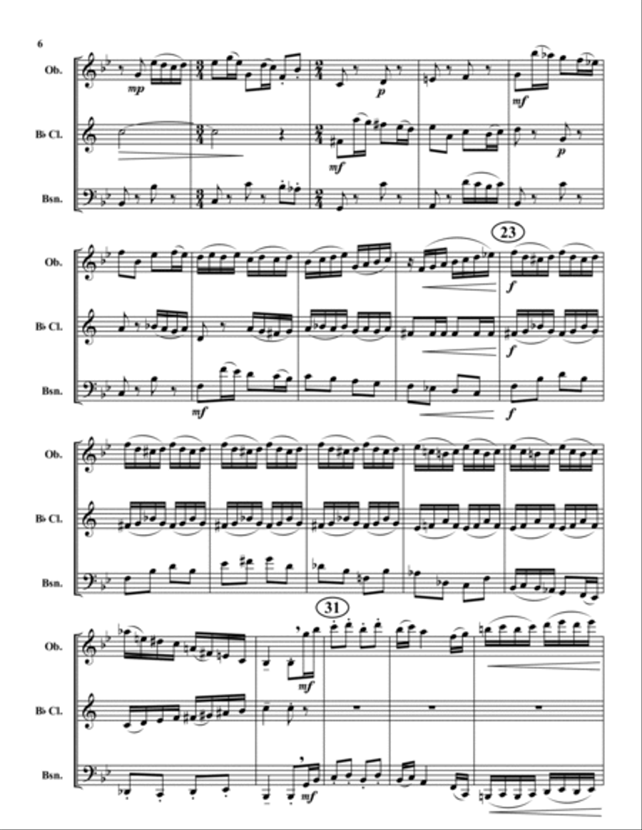 Sonatina Sonatina Bassoon scores gallery preview page 6