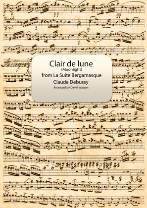 Book cover for Clair de Lune for Orchestra
