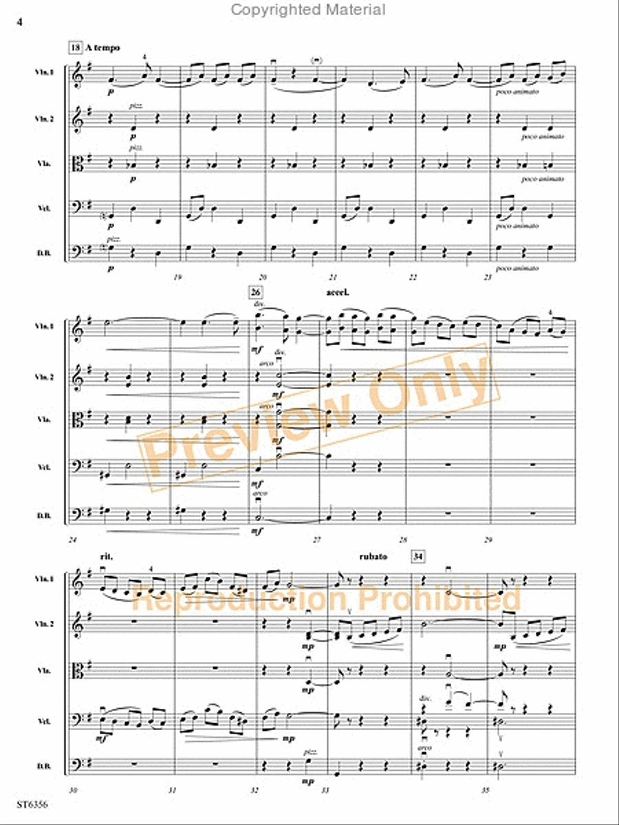 Waltz Waltz String Orchestra scores gallery preview page 13
