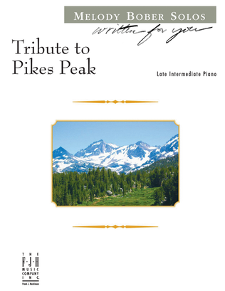 Book cover for Tribute to Pikes Peak