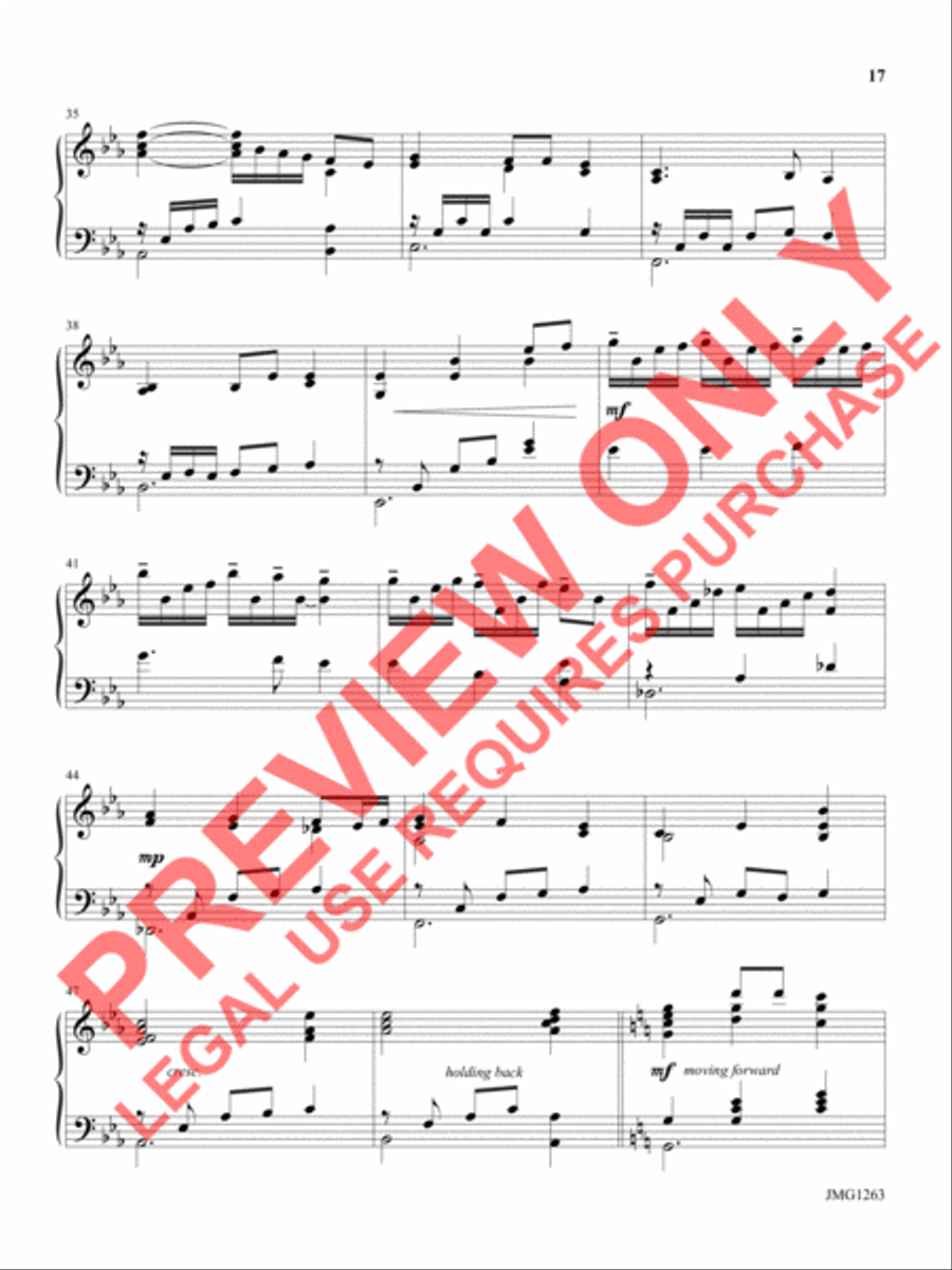 A Peaceful Noel Piano Solo scores gallery preview page 15