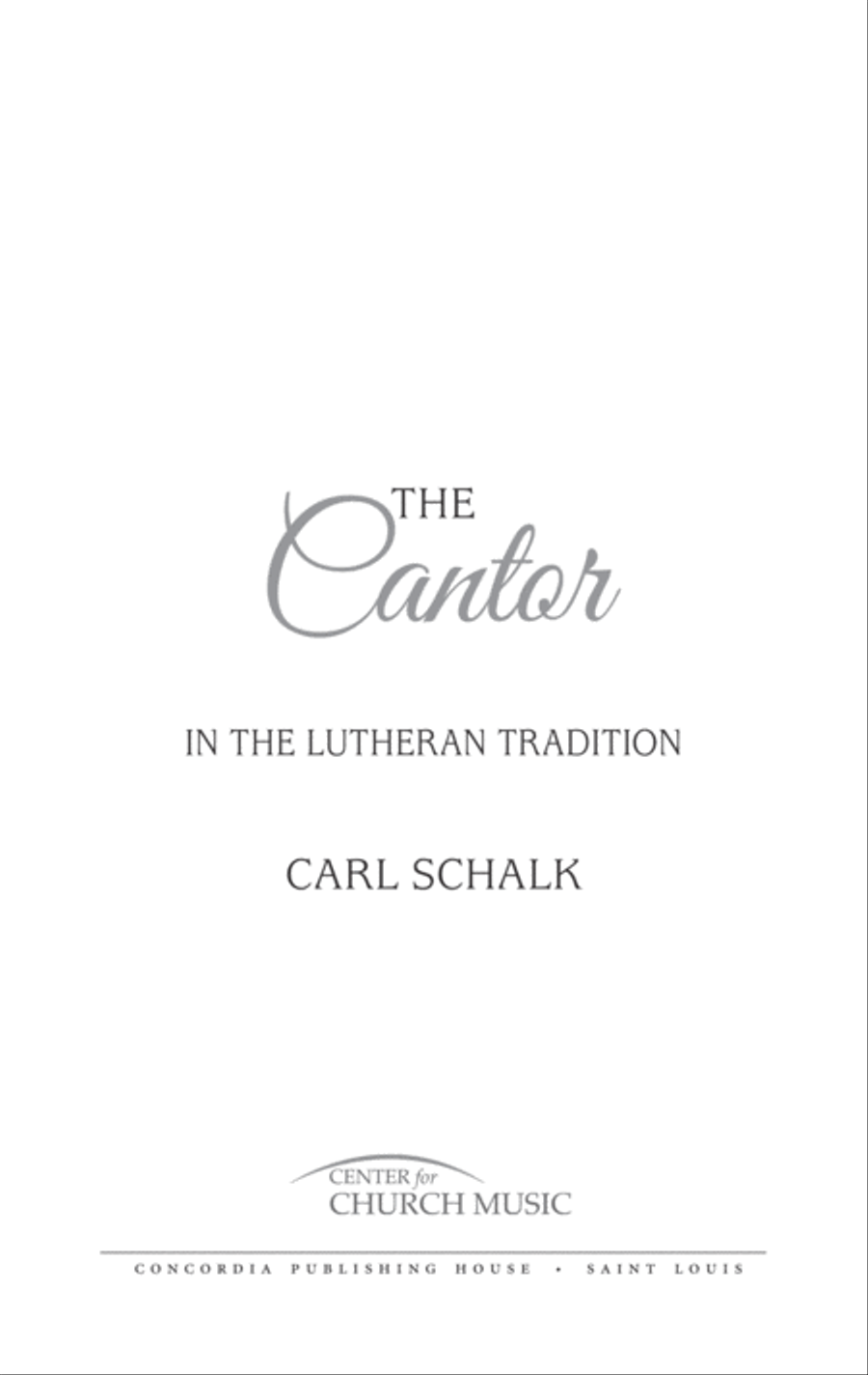 The Cantor in the Lutheran Tradition Sacred scores gallery preview page 2