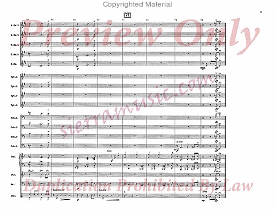 Lester Lives On Big Band scores gallery preview page 10