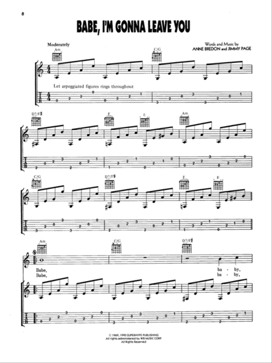 Led Zeppelin Complete - Intermediate Guitar Electric Guitar scores gallery preview page 3