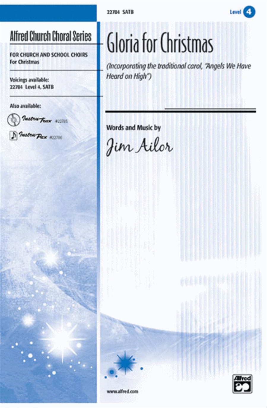 Gloria for Christmas 4-Part scores gallery preview page 1