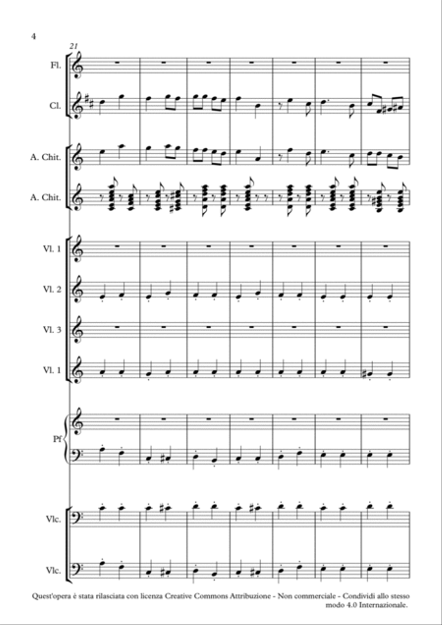 Katyusha Clarinet scores gallery preview page 4