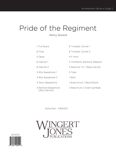 Pride of the Regiment - Full Score