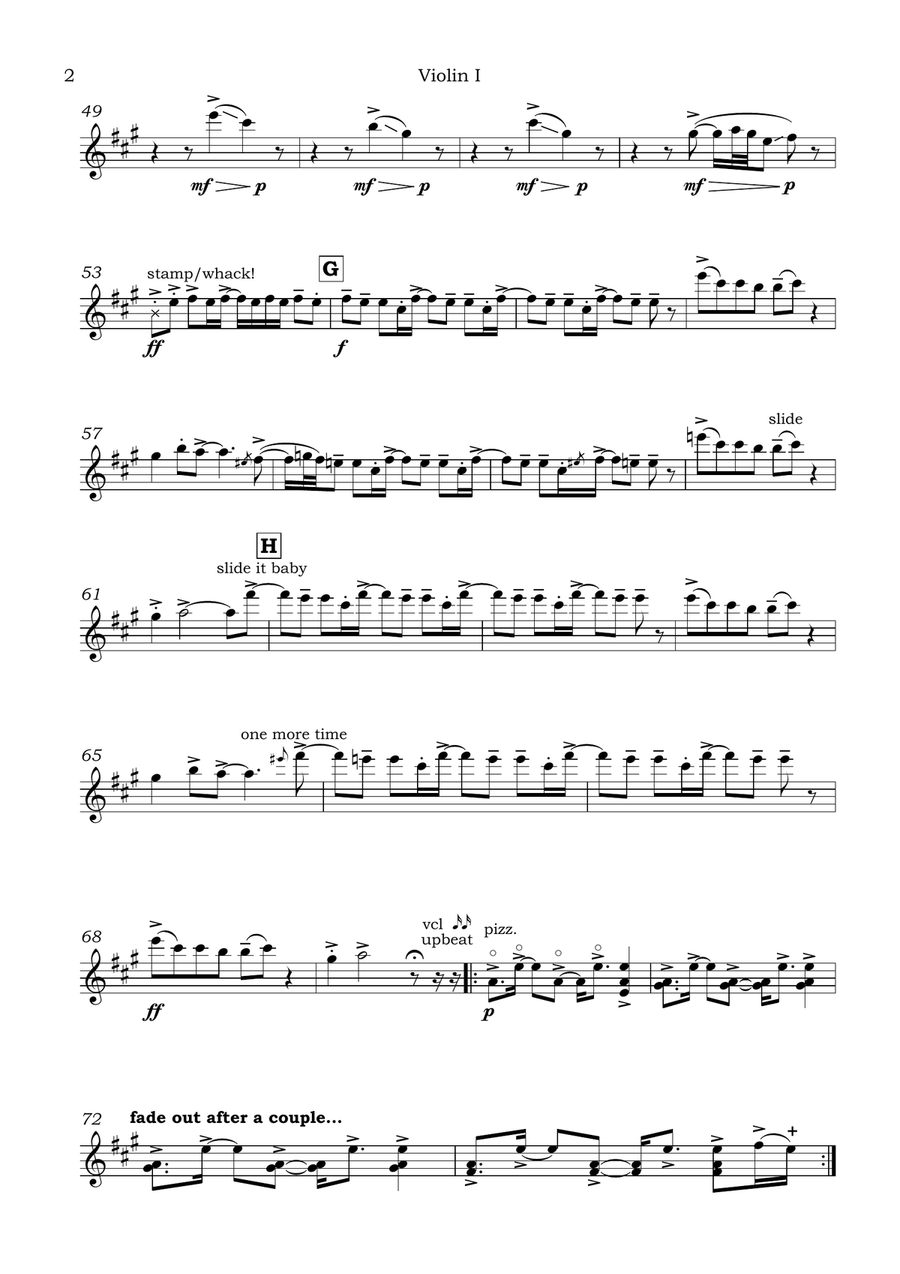 Can't Stop String Quartet scores gallery preview page 2