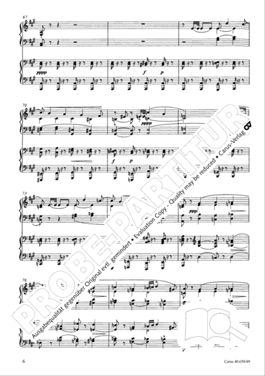 Petite Messe solennelle 4-Part scores gallery preview page 7