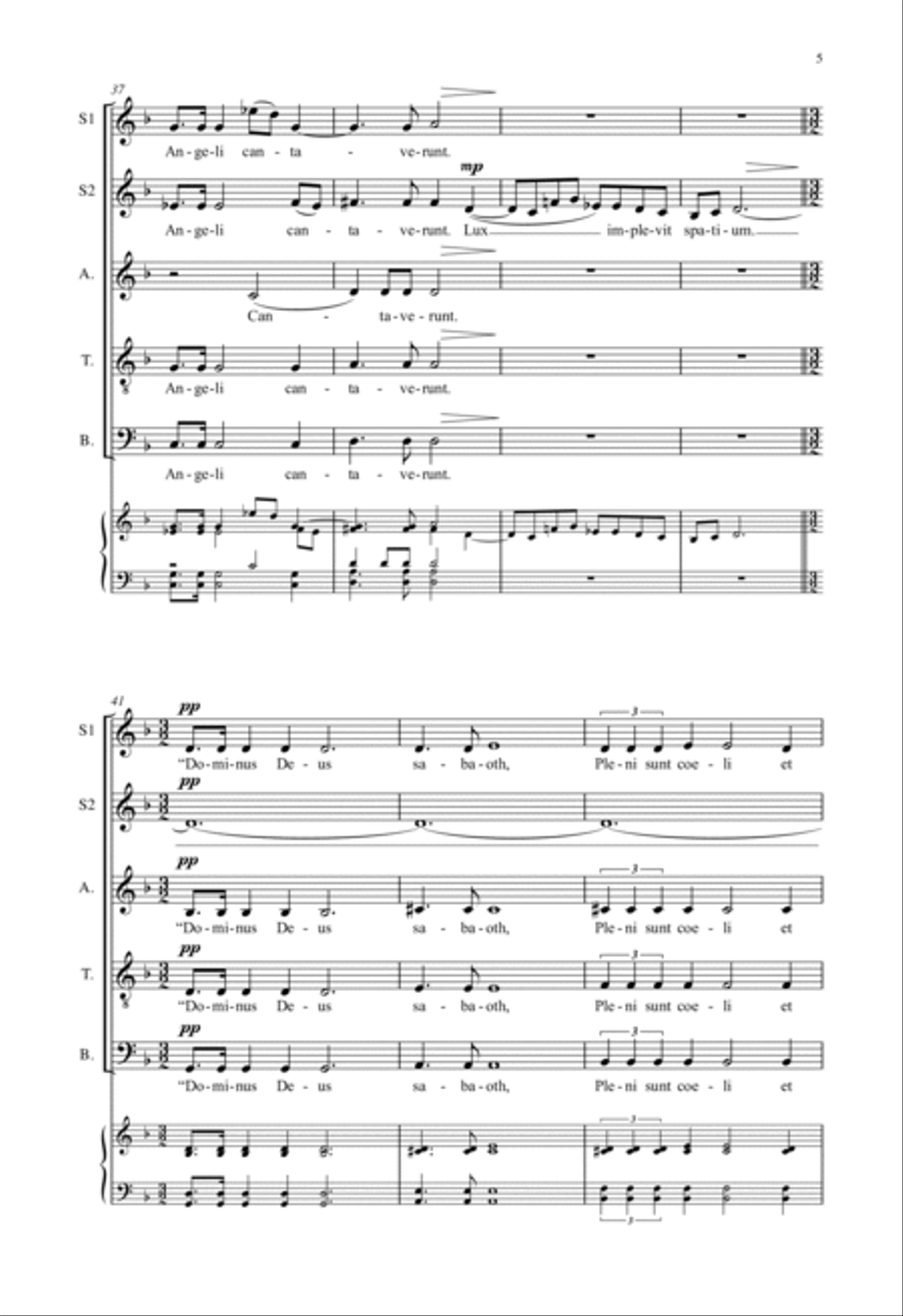 Sainte-Chapelle SSAATTBB scores gallery preview page 5
