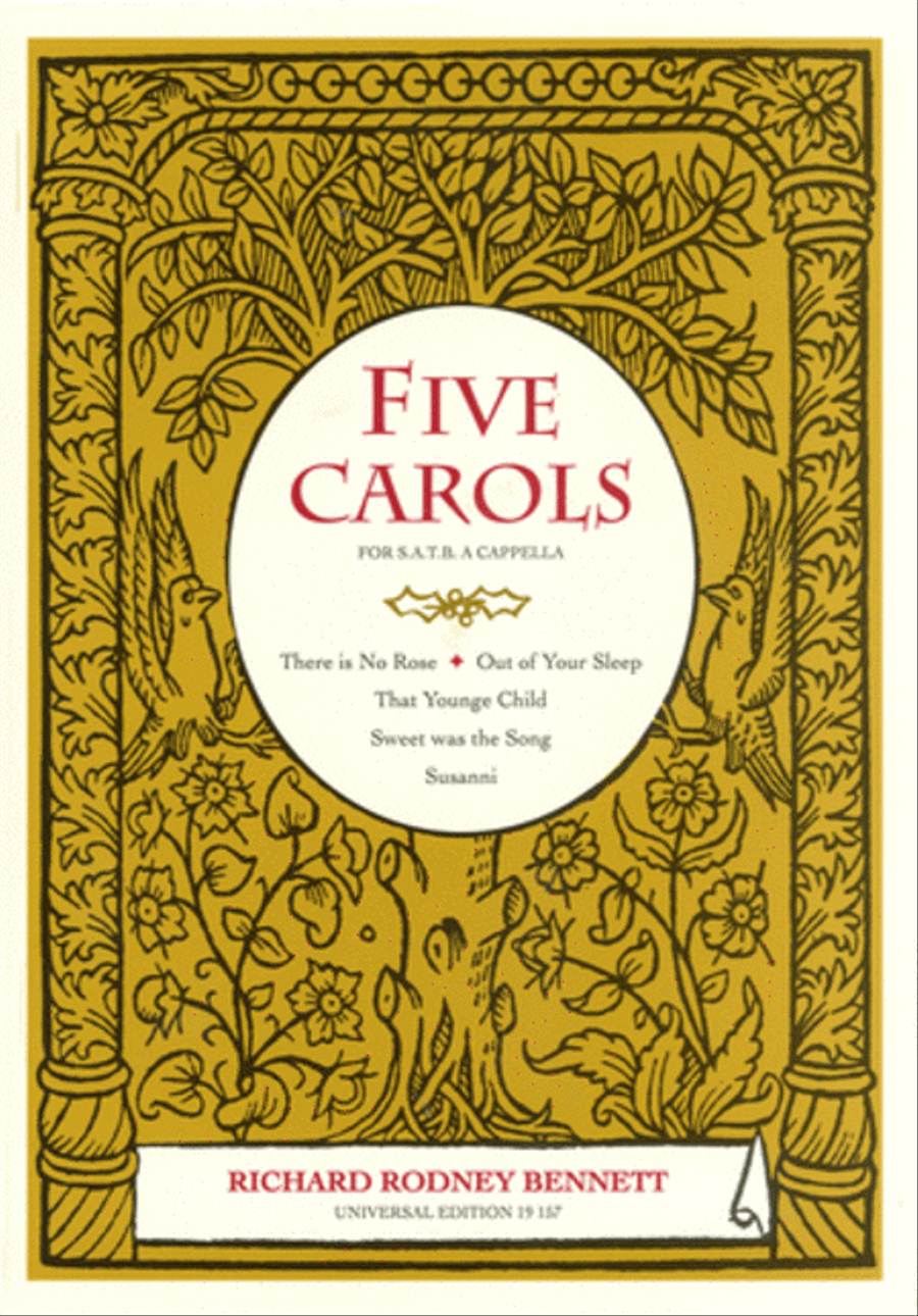 5 Carols 4-Part scores gallery preview page 1