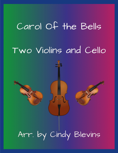 Carol of the Bells, for Two Violins and Cello image number null
