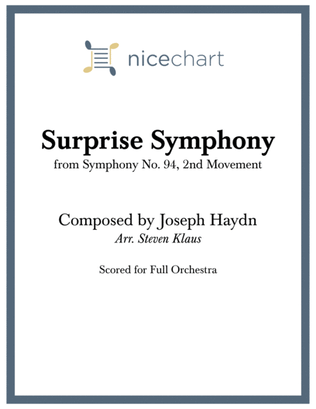 Surprise Symphony (Score & Parts)