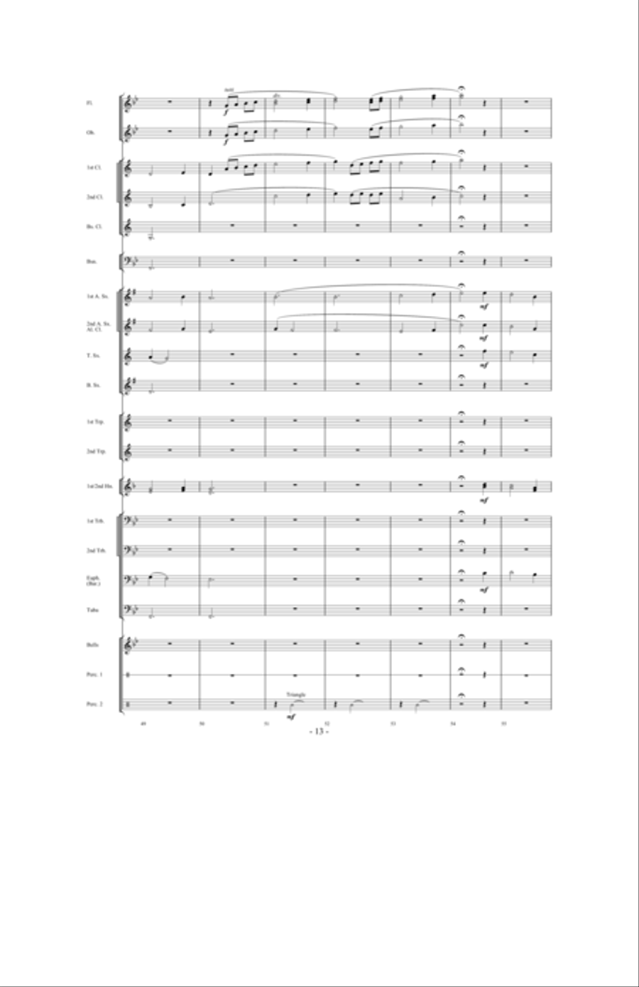 Camp Meetin' Concert Band scores gallery preview page 12