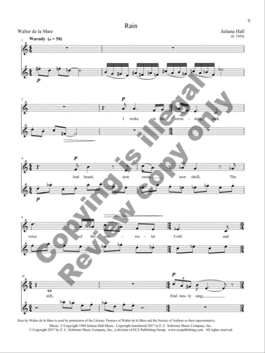 Bells and Grass Soprano Voice scores gallery preview page 13