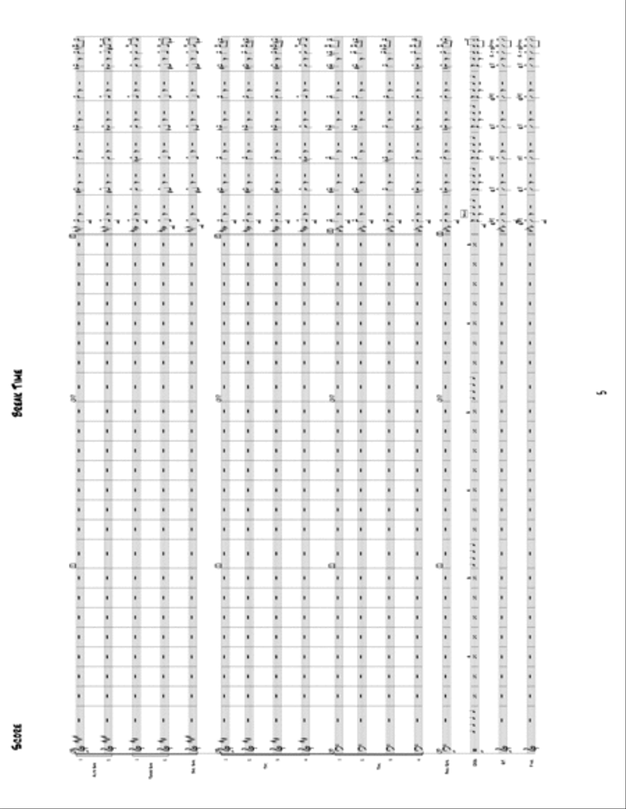 Break Time Break Time Jazz Ensemble scores gallery preview page 5
