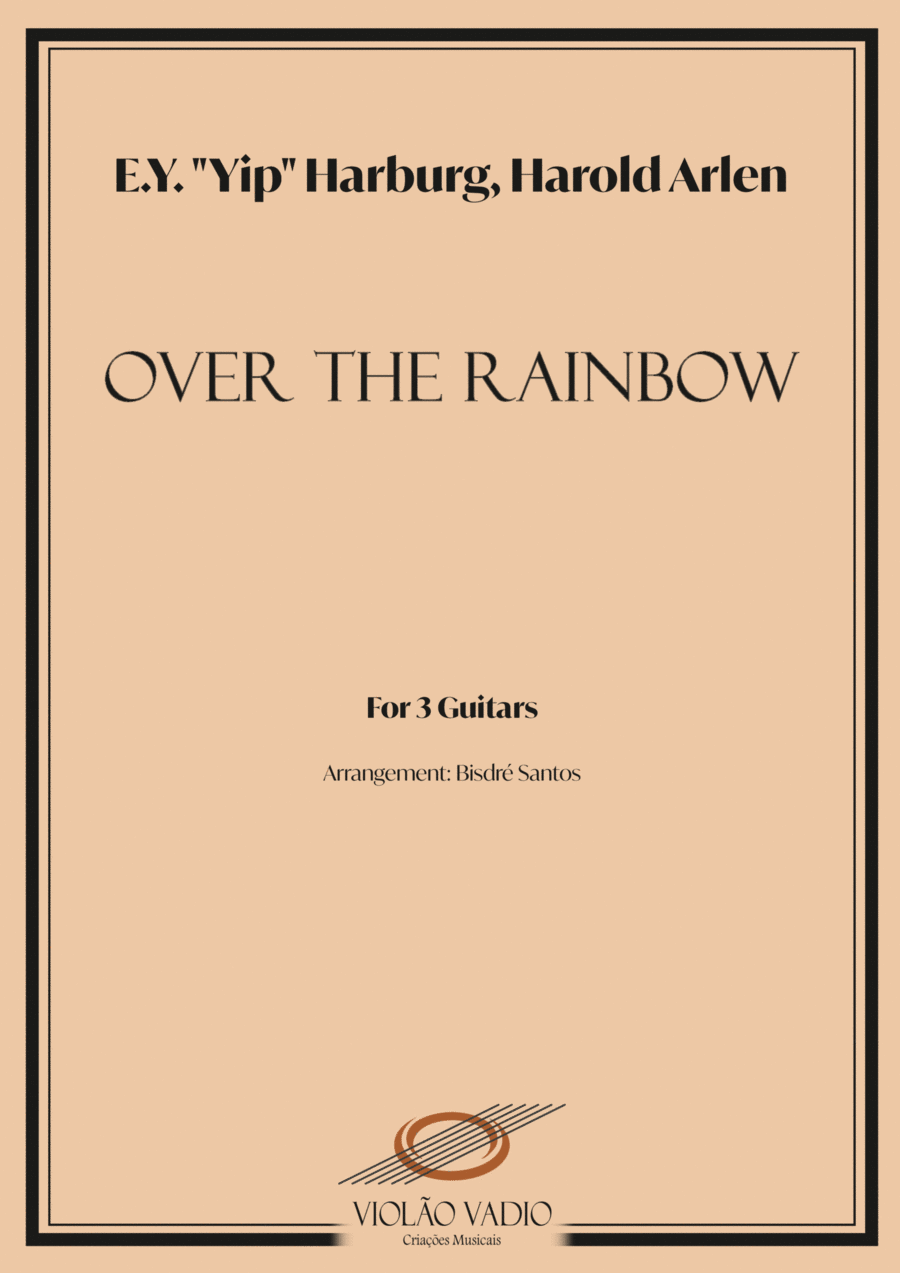 Over The Rainbow Guitar scores gallery preview page 1