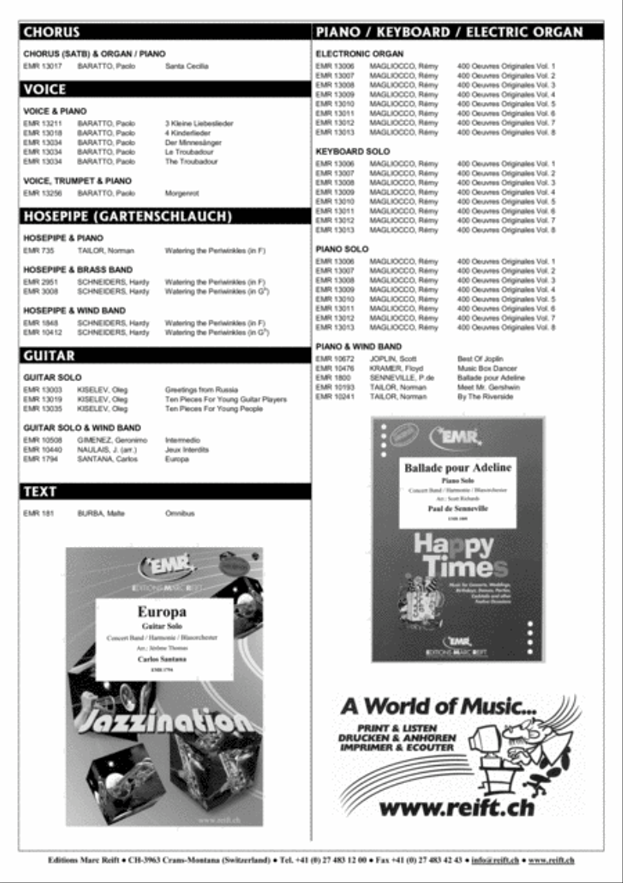 Gospel Train 4-Part scores gallery preview page 9