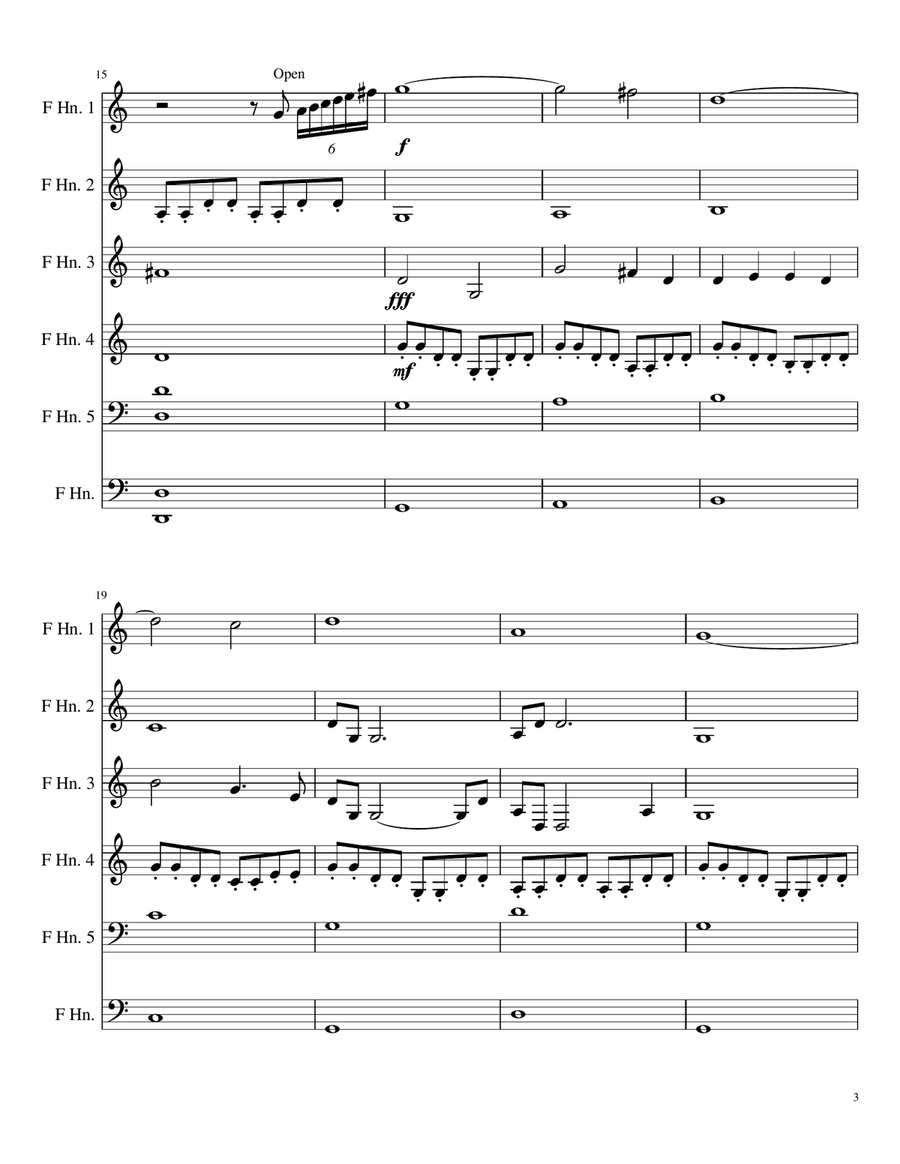 Star Trek - Voyager(r) Horn scores gallery preview page 3