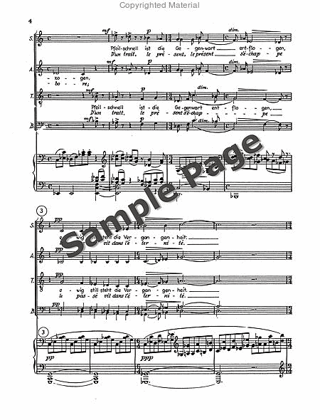 Cantata 6 Vocal Score