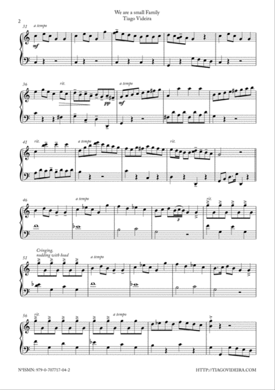 We are a small family Piano Method scores gallery preview page 2