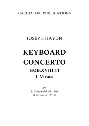 Book cover for Keyboard Concerto in D major, Hob.XVIII:11 First Movement