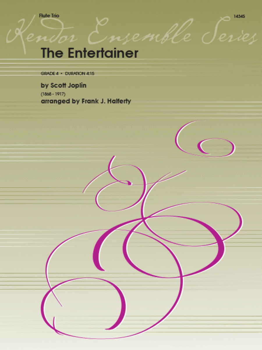 Entertainer, The Flute Trio scores gallery preview page 1