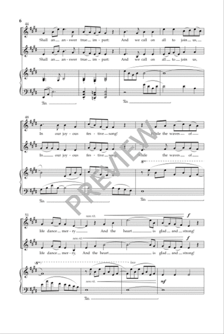 Universal Song Universal Song SSAA scores gallery preview page 7