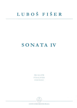 Book cover for Sonata IV für Klavier