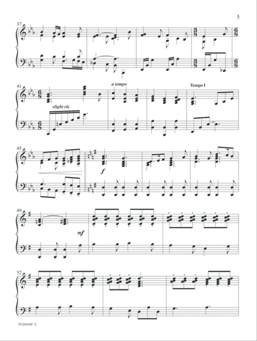 Worthy of Praise Piano Solo scores gallery preview page 5