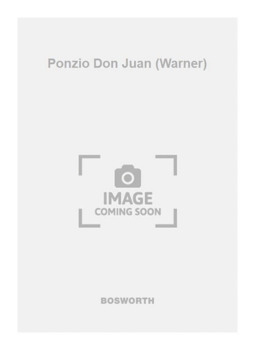 Ponzio Don Juan (Warner)