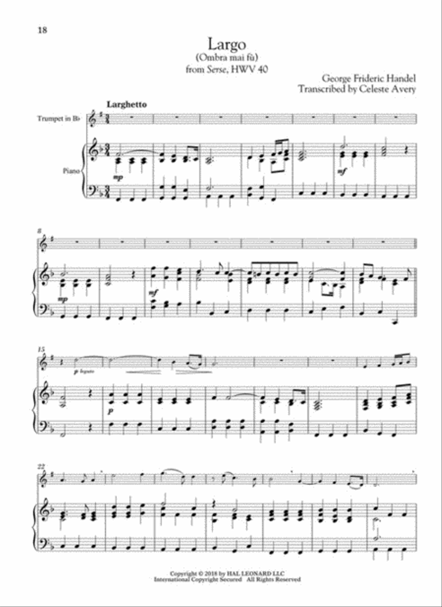 Wedding Music for Classical Players - Trumpet and Piano