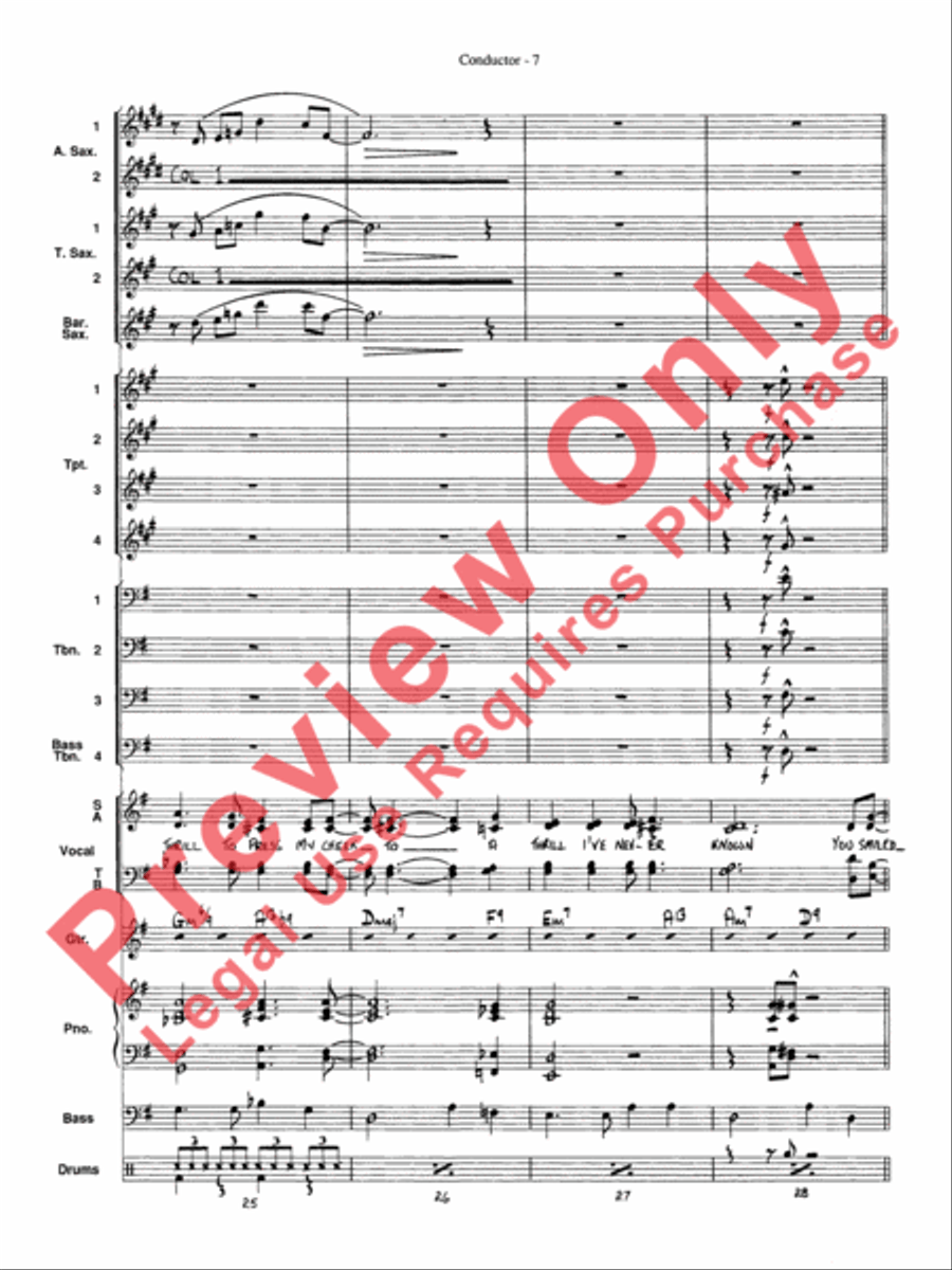 At Last Jazz Ensemble scores gallery preview page 9