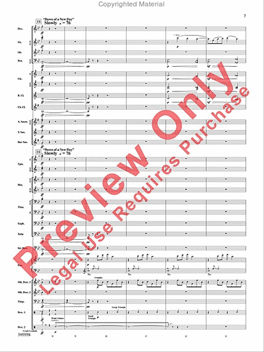 And Hope Led Them Home And Hope Led Them Home Concert Band scores gallery preview page 8