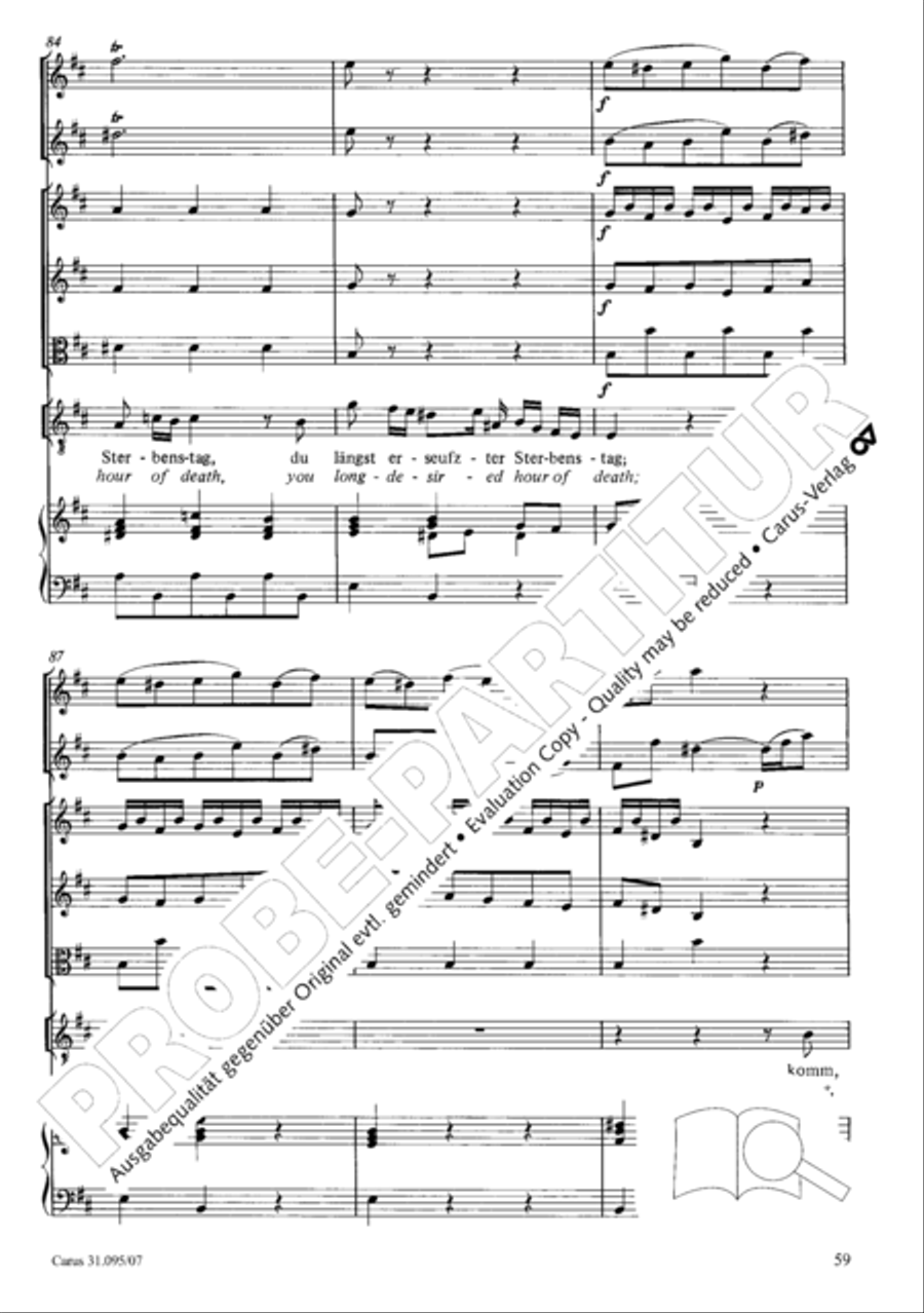 For me to live is Jesus (Christus, der ist mein Leben) STB scores gallery preview page 60