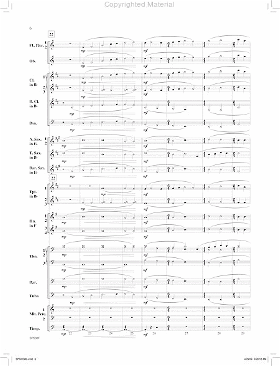 Gilgamesh Gilgamesh Concert Band scores gallery preview page 7