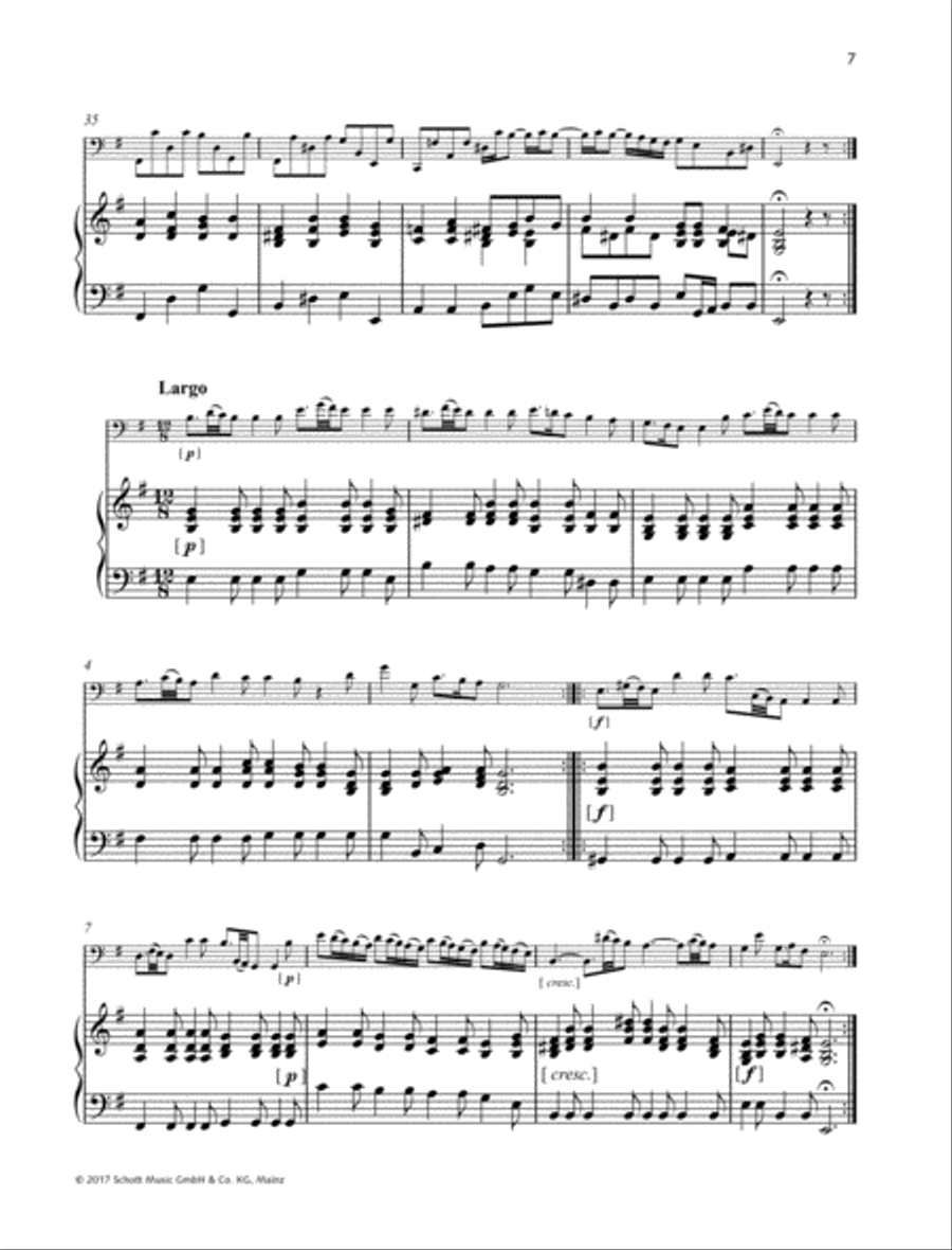 Sonata E minor Sonata E minor Piano Accompaniment scores gallery preview page 4
