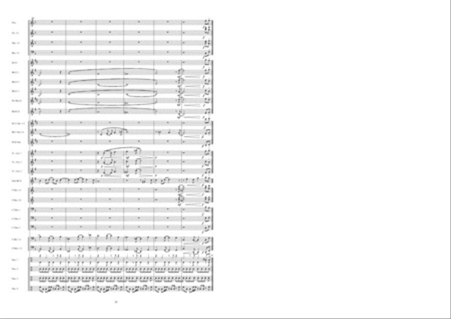 Charanga For Trumpet Concert Band scores gallery preview page 19