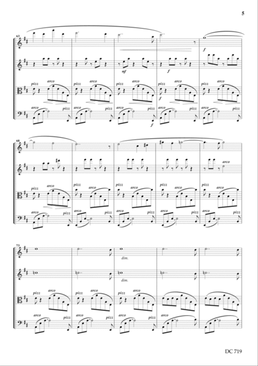 Quartetto Accademico Small Ensemble scores gallery preview page 5