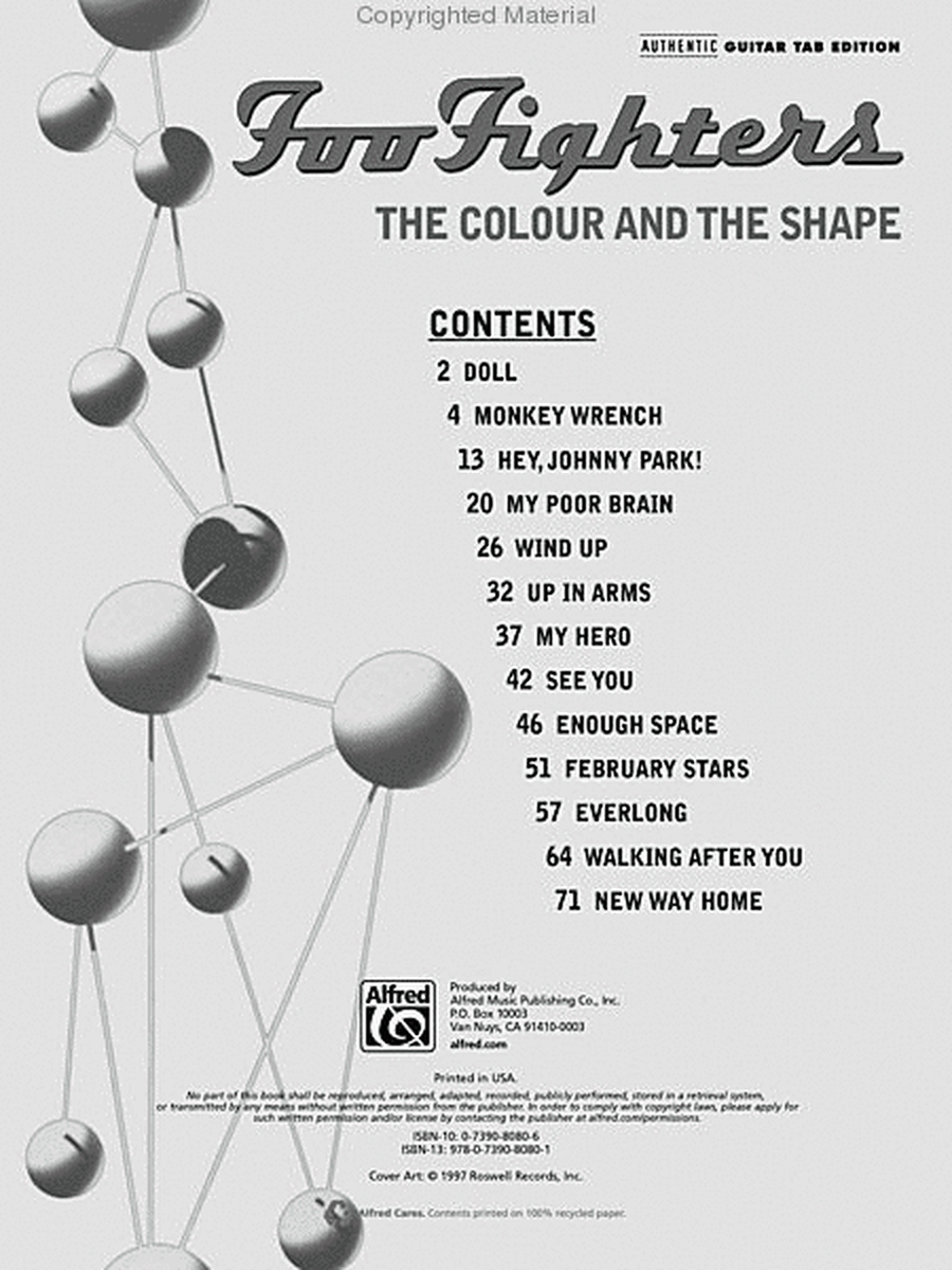 Foo Fighters – The Colour and the Shape