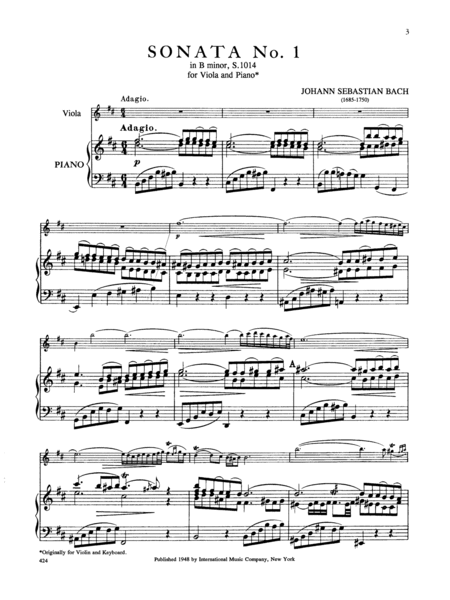 Six Violin Sonatas: Volume I (1-3)