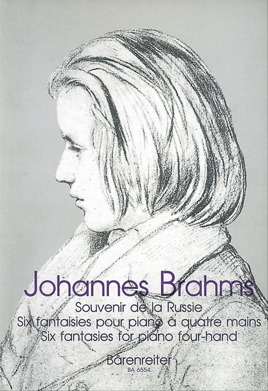 Souvenir de la Russie Piano Duet scores gallery preview page 1