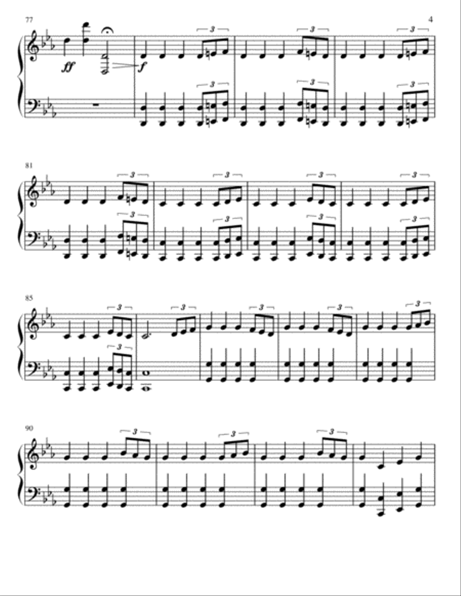 Ember Tree Collection Piano Solo scores gallery preview page 4