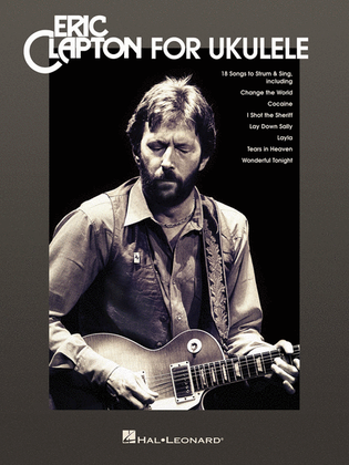 Book cover for Eric Clapton for Ukulele