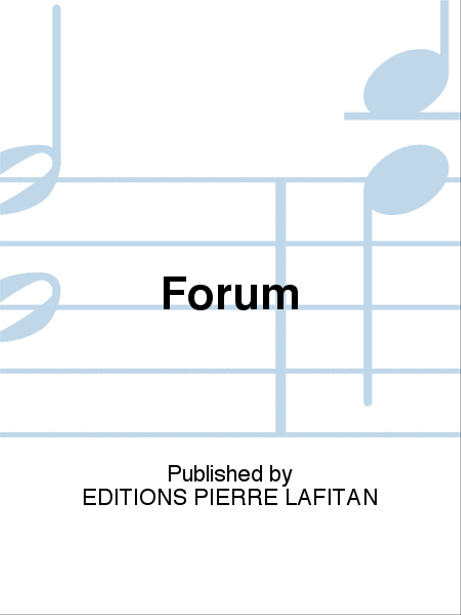 Forum Concert Band scores gallery preview page 1