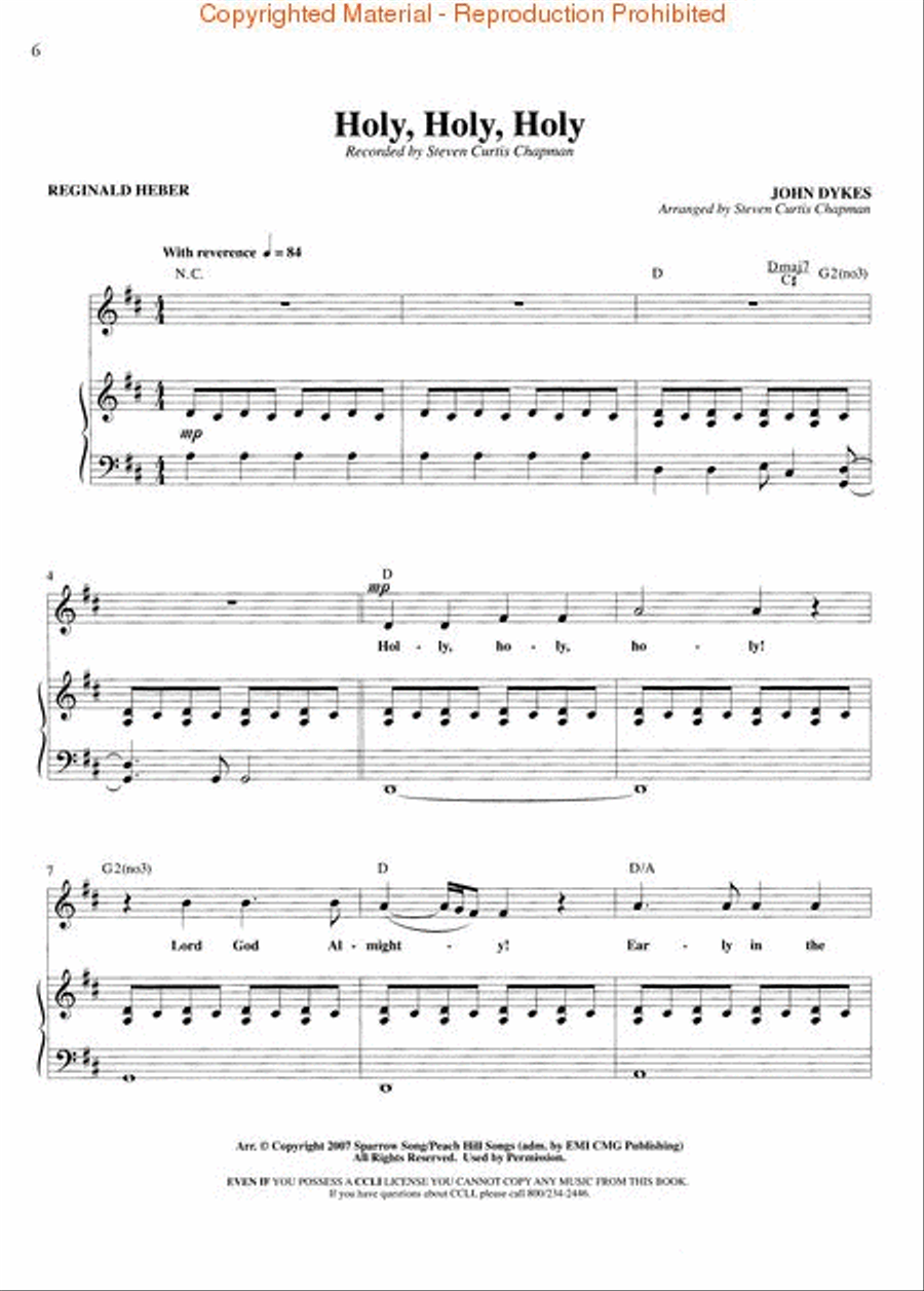 Wow Hymns - Vocal Folio Voice Solo scores gallery preview page 2