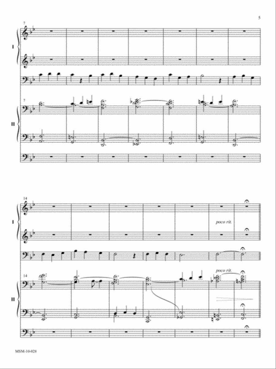 Variations on Veni Creator Spiritus Organ scores gallery preview page 3