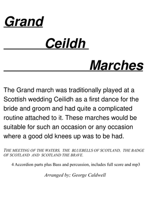 Grand Ceiidh Marches