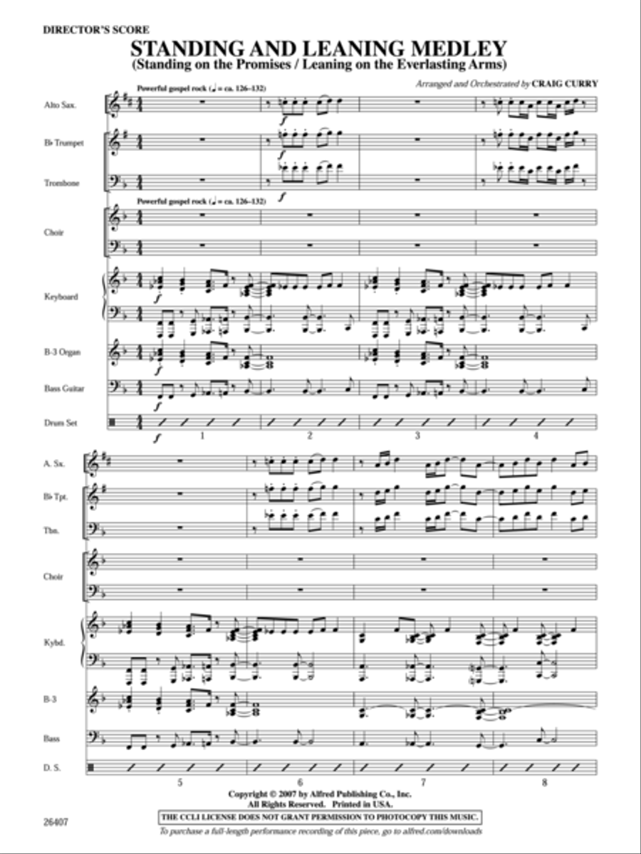 Standing and Leaning - InstruPax Choir scores gallery preview page 2